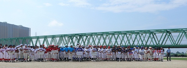 09年の東京都学童女子軟式野球大会。前身は江戸川区の交流大会