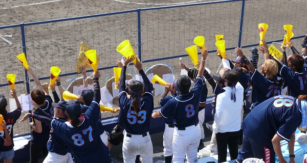 日本女子体育大学の応援