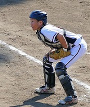 女子野球界のレジェンドの一人、松本選手