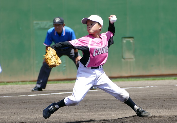 千葉の5年生エース・赤井梨音選手。なんと体重28キロ！　全試合に先発して準優勝に貢献